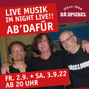AB'DAFÜR 2. +3.9. Night Live